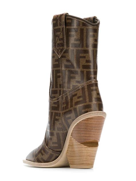 fendi plaid cowboy boots|Women's Luxury Boots & Designer Ankle Boots in .